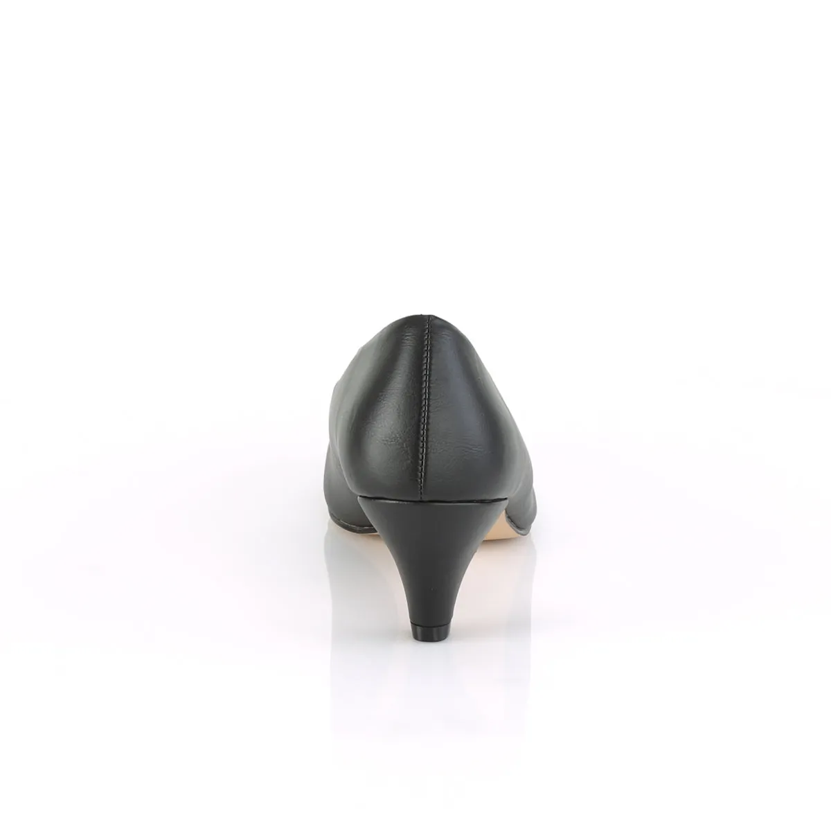 FEFE-01  Black Faux Leather