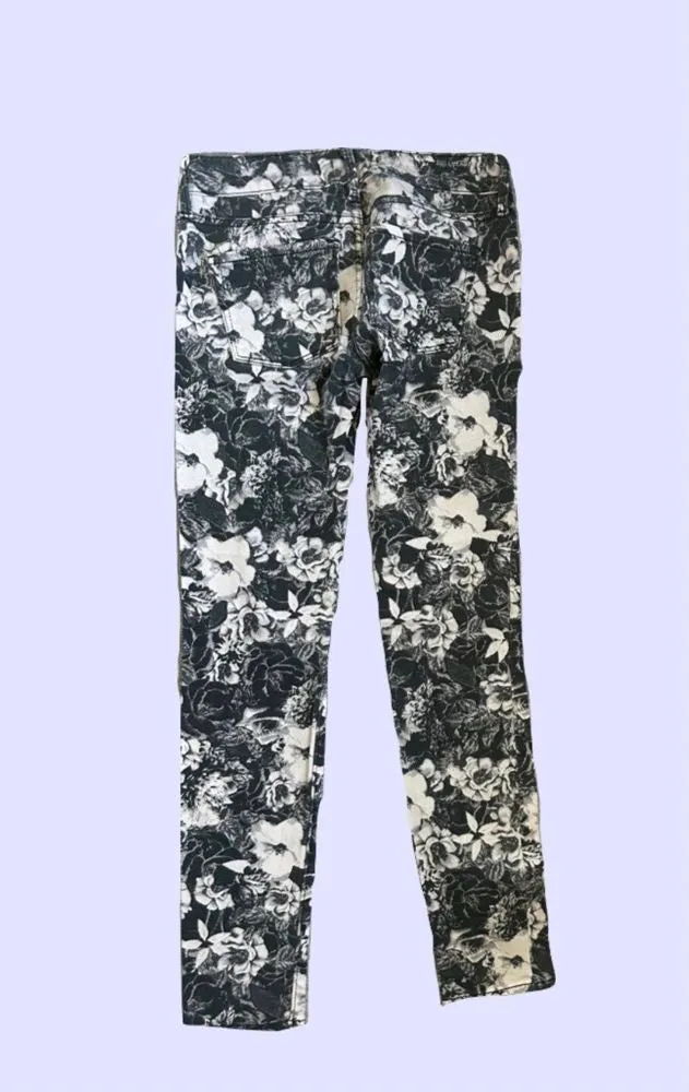 Floral Skinny Jeans