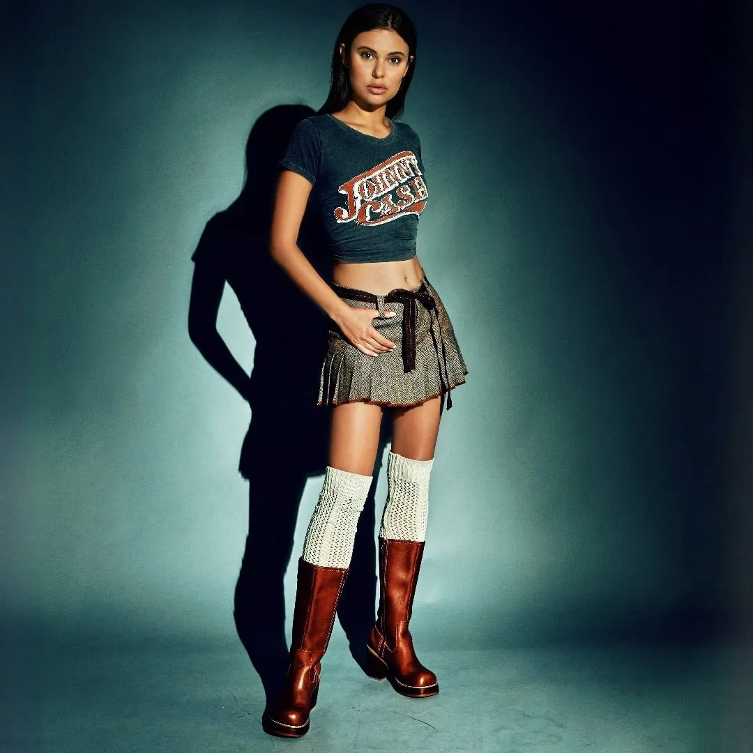 FRYE Dena Dorian Platform Y2K Vintage Boots
