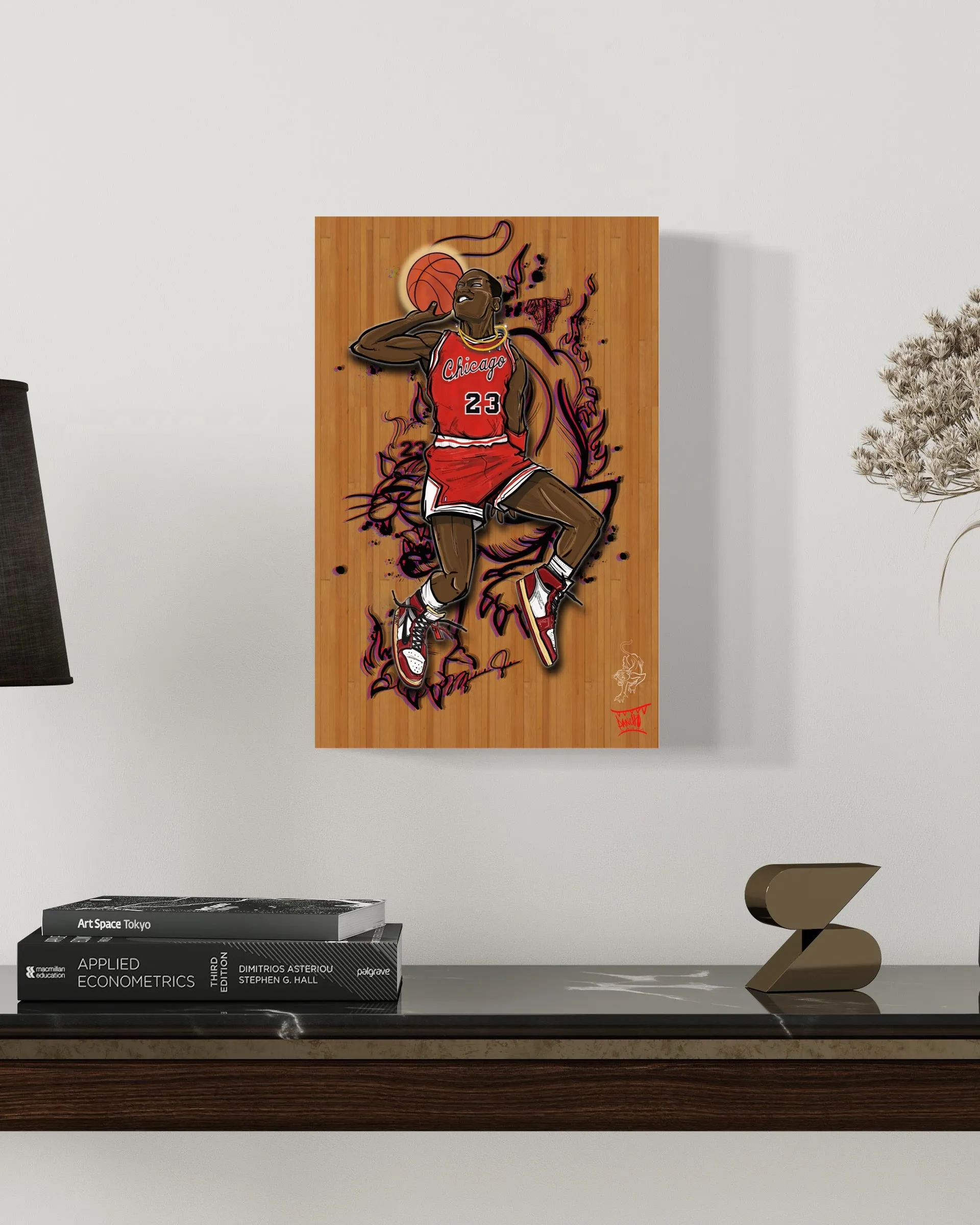 GOATSeries: Black Cat Art Print