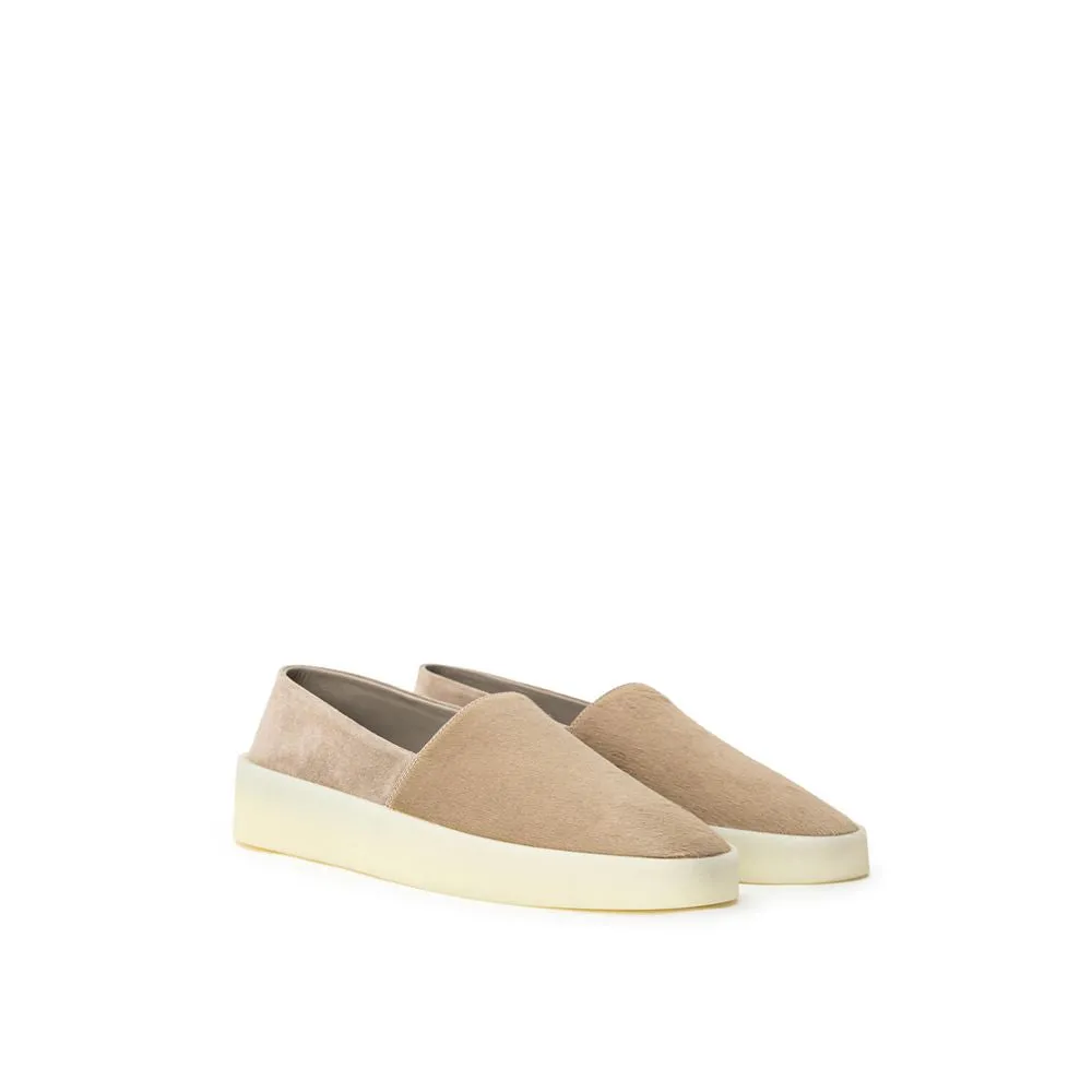 Gray Leather Loafer