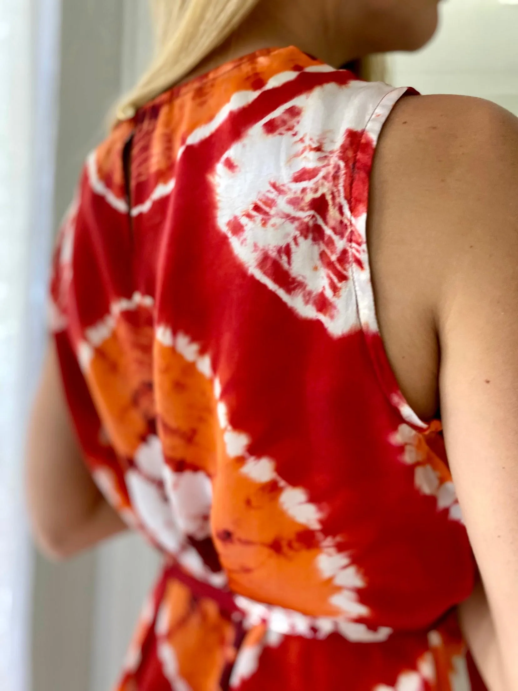 Havana Silk Maxi Dress ~ Sunsets