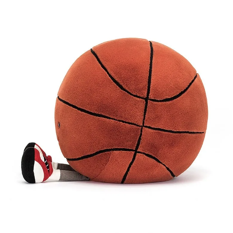 JELLYCAT- KIDS 10"X9" AMUSEABLE SPORTS BASKETBALL