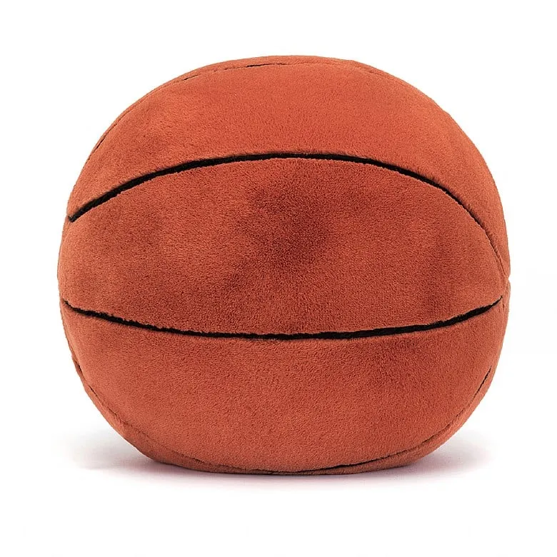 JELLYCAT- KIDS 10"X9" AMUSEABLE SPORTS BASKETBALL