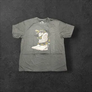Justin Brands T-Shirt J-G3159 Rattling Boots in Charcoal