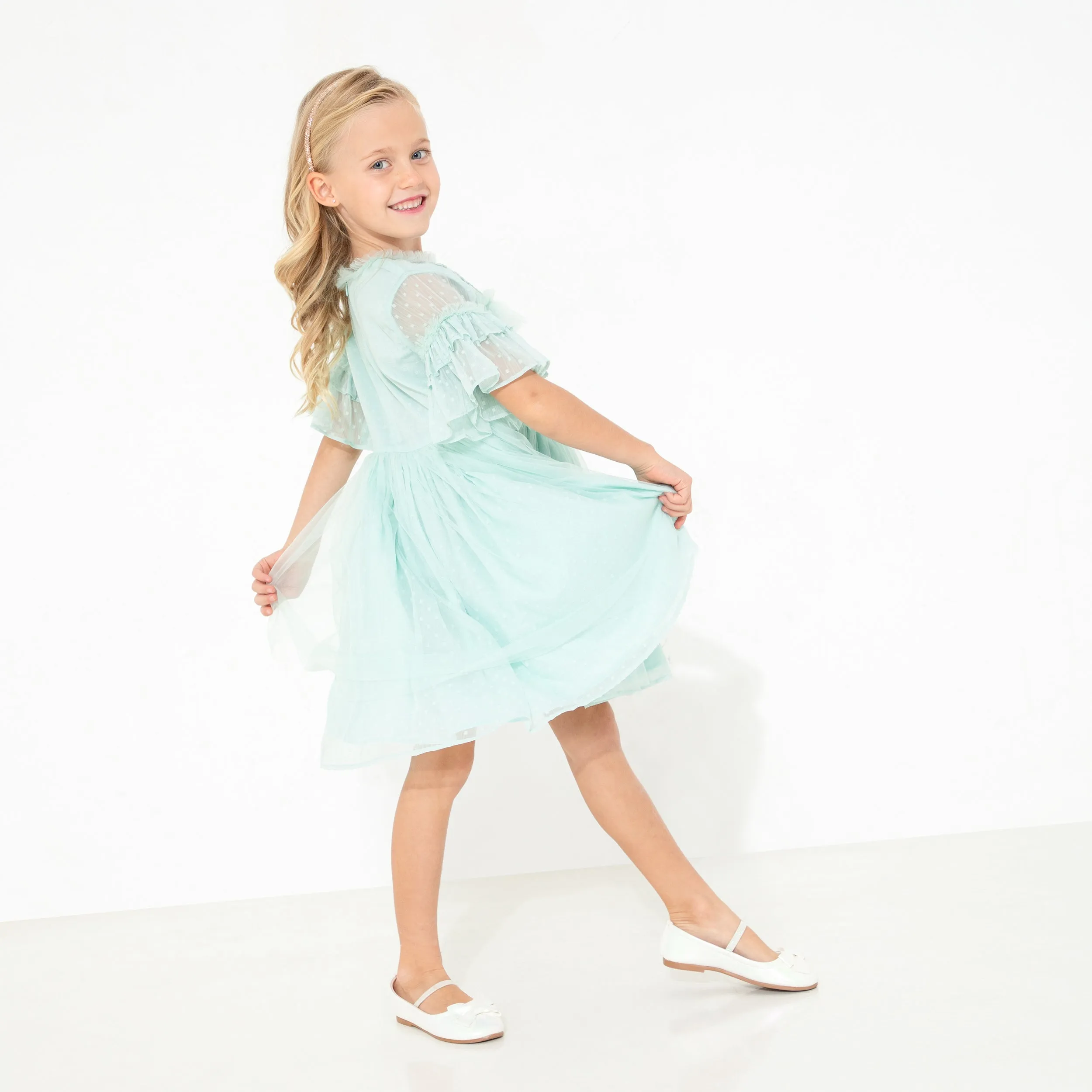 Kids Royal Tiered Dress