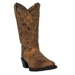 Laredo Ladies Brown Embroidered Boot 51112