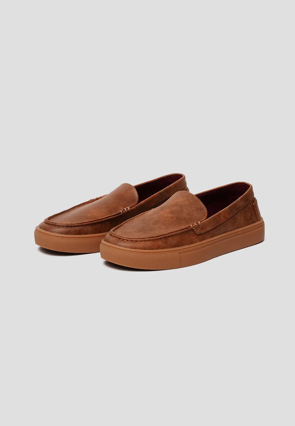 LOAFER MICROFIBER NAPA CAMEL