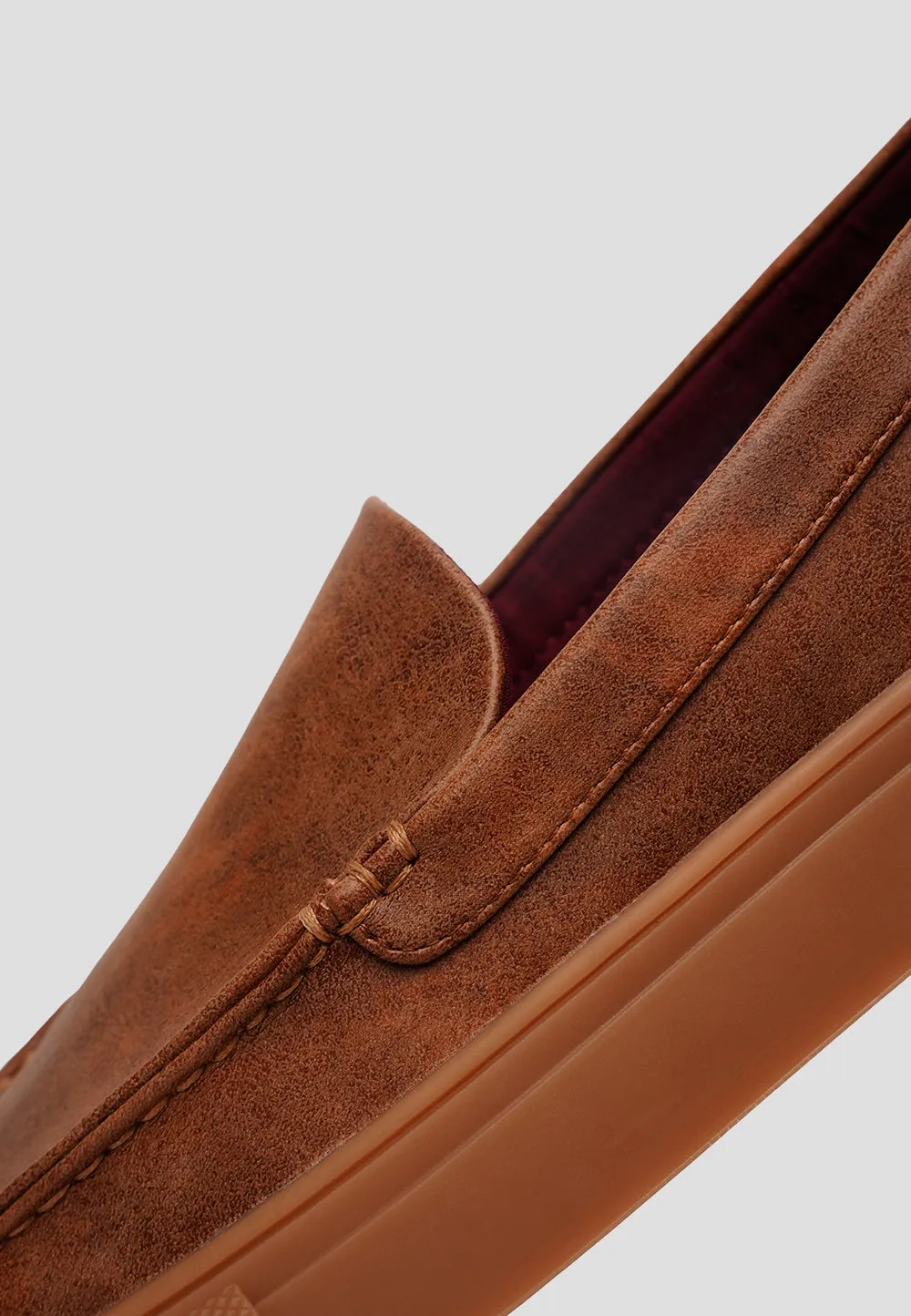LOAFER MICROFIBER NAPA CAMEL