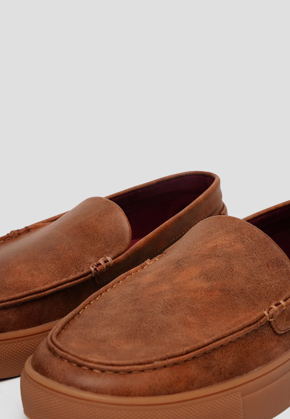 LOAFER MICROFIBER NAPA CAMEL