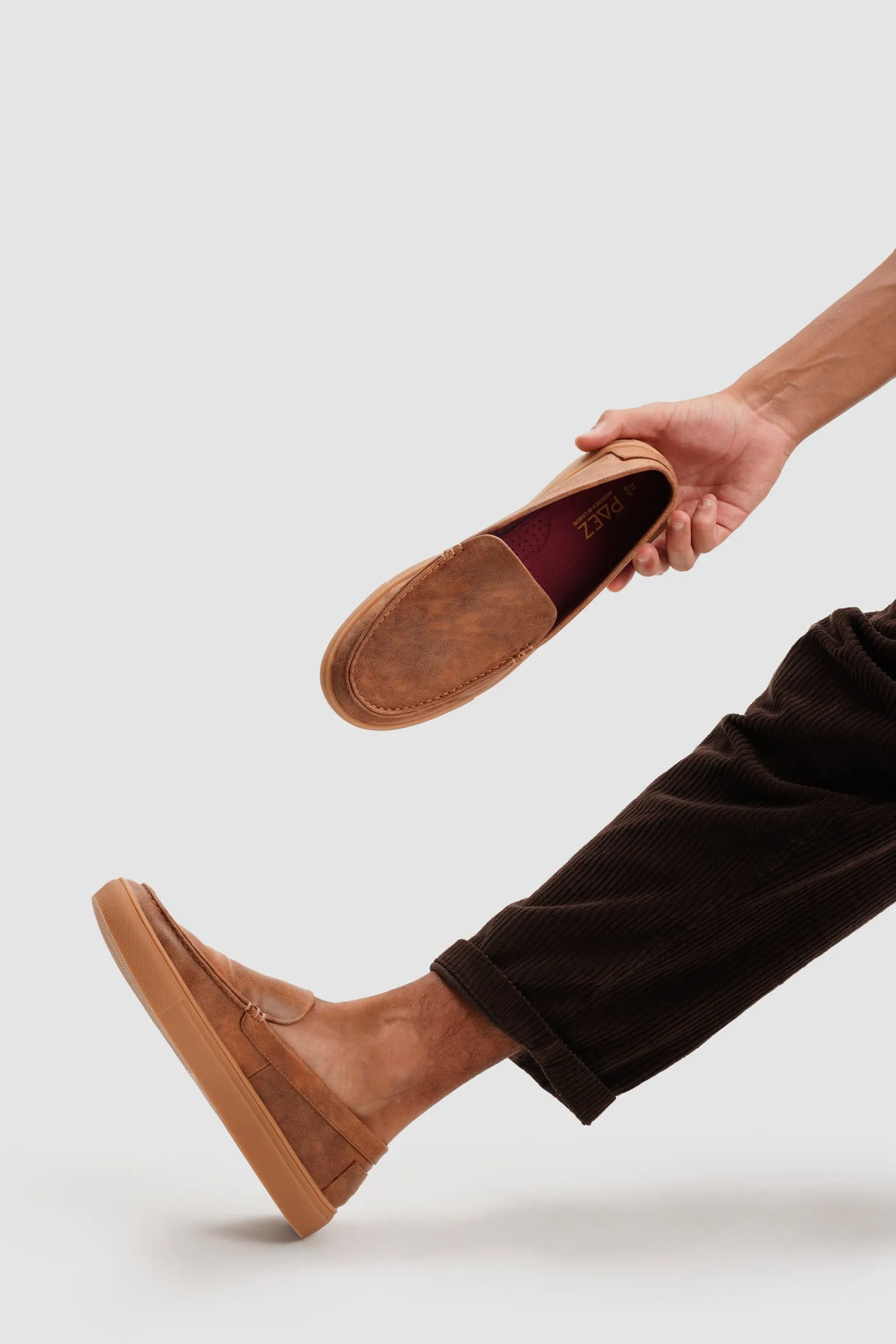 LOAFER MICROFIBER NAPA CAMEL