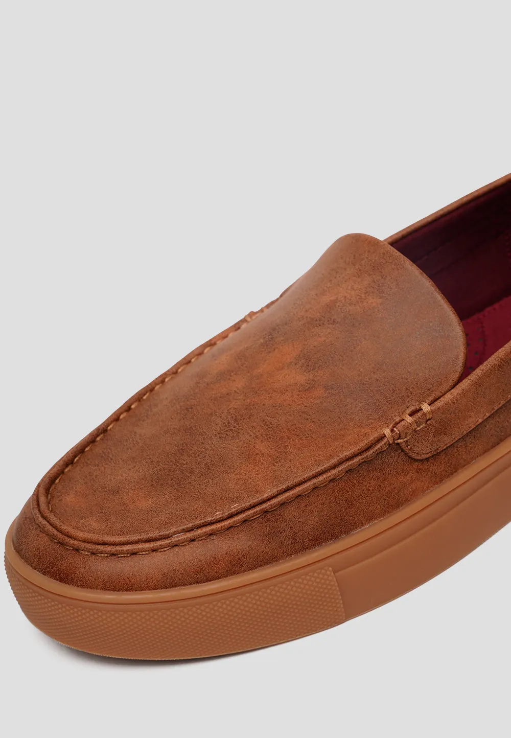 LOAFER MICROFIBER NAPA CAMEL