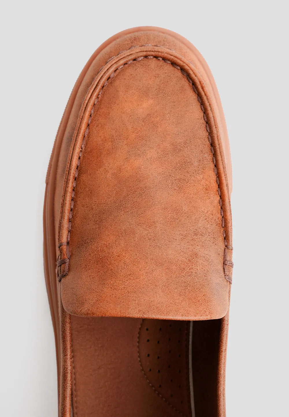 LOAFER MICROFIBER NAPA CAMEL