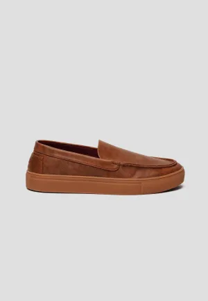 LOAFER MICROFIBER NAPA CAMEL
