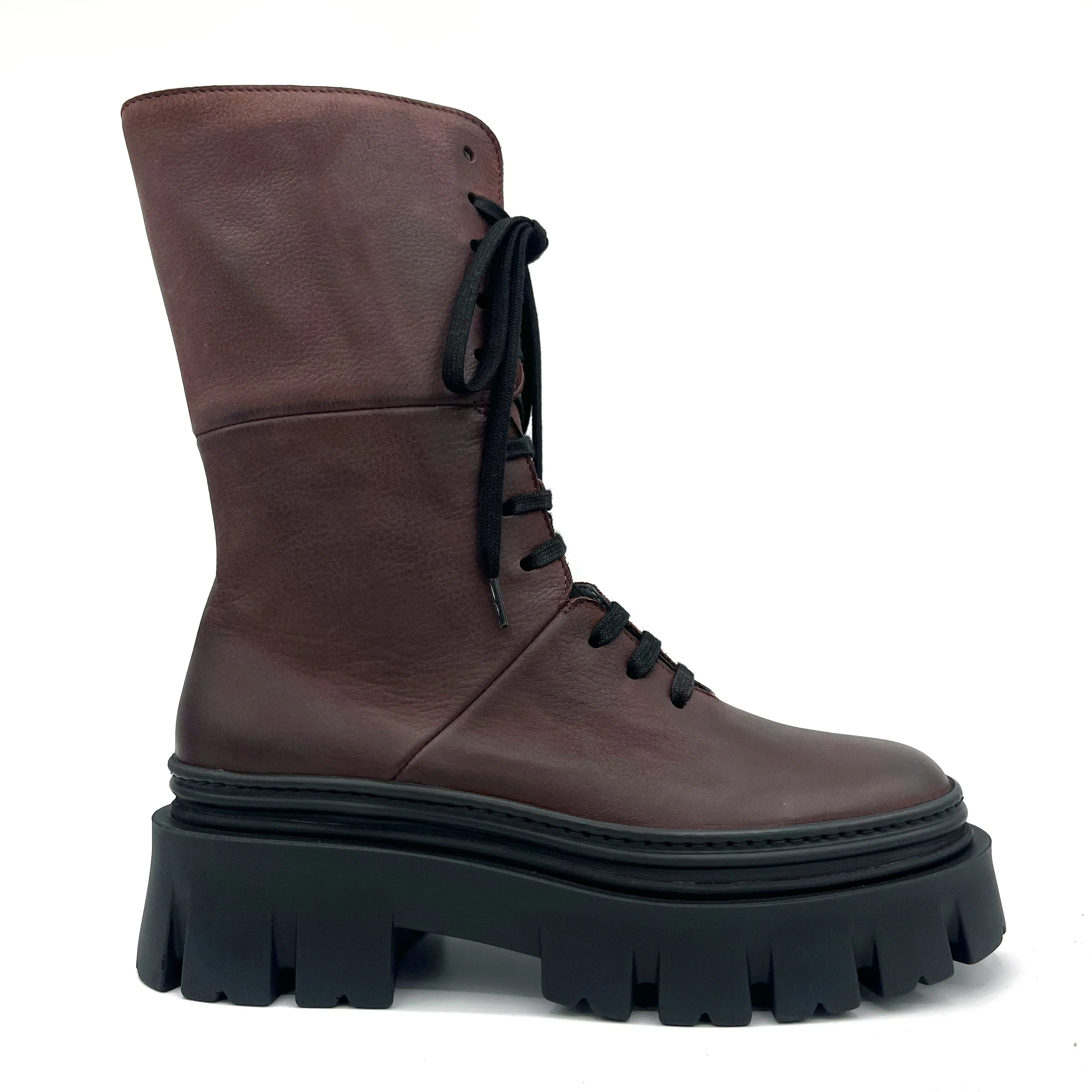Lofina 4344 Bordeaux/Brown Boot