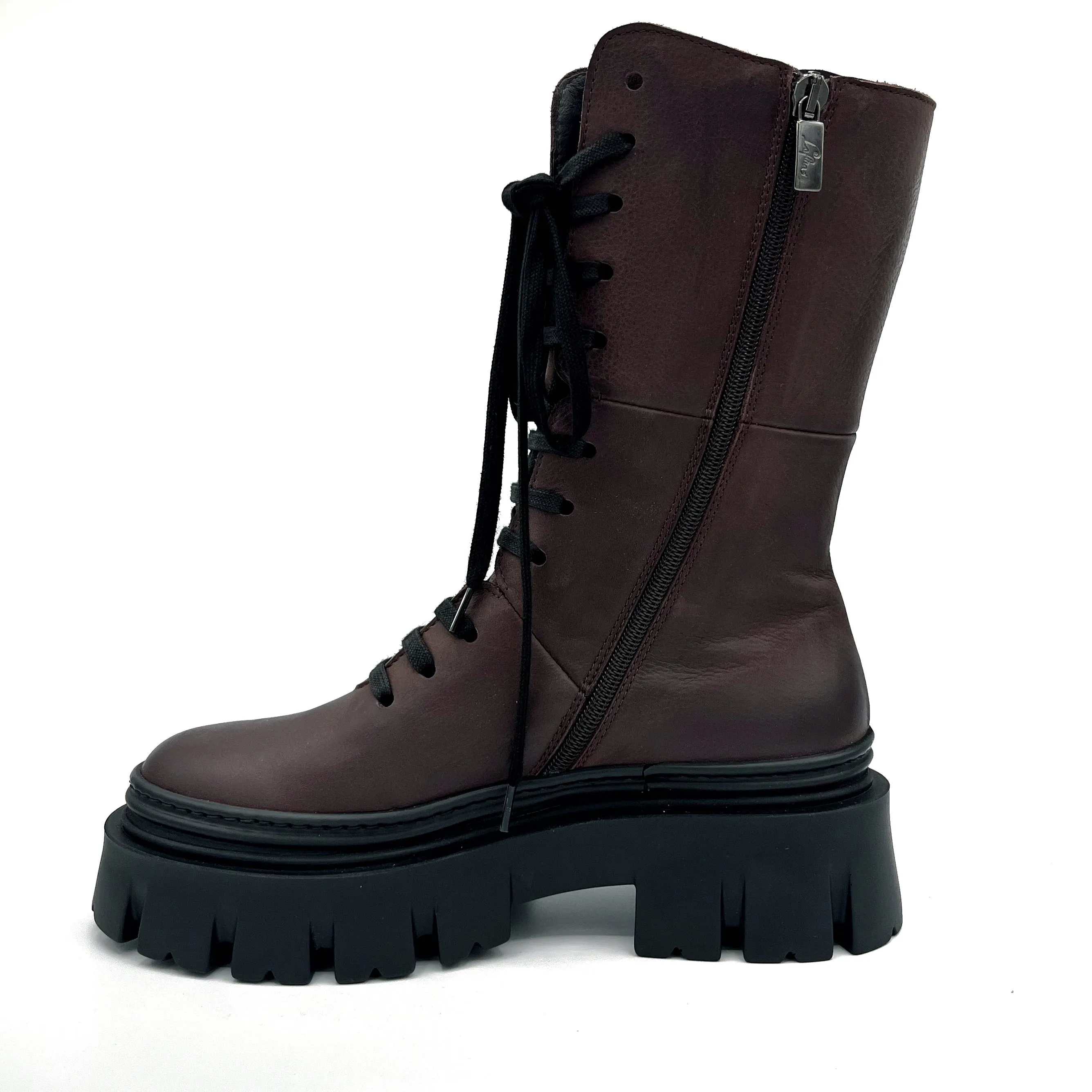 Lofina 4344 Bordeaux/Brown Boot