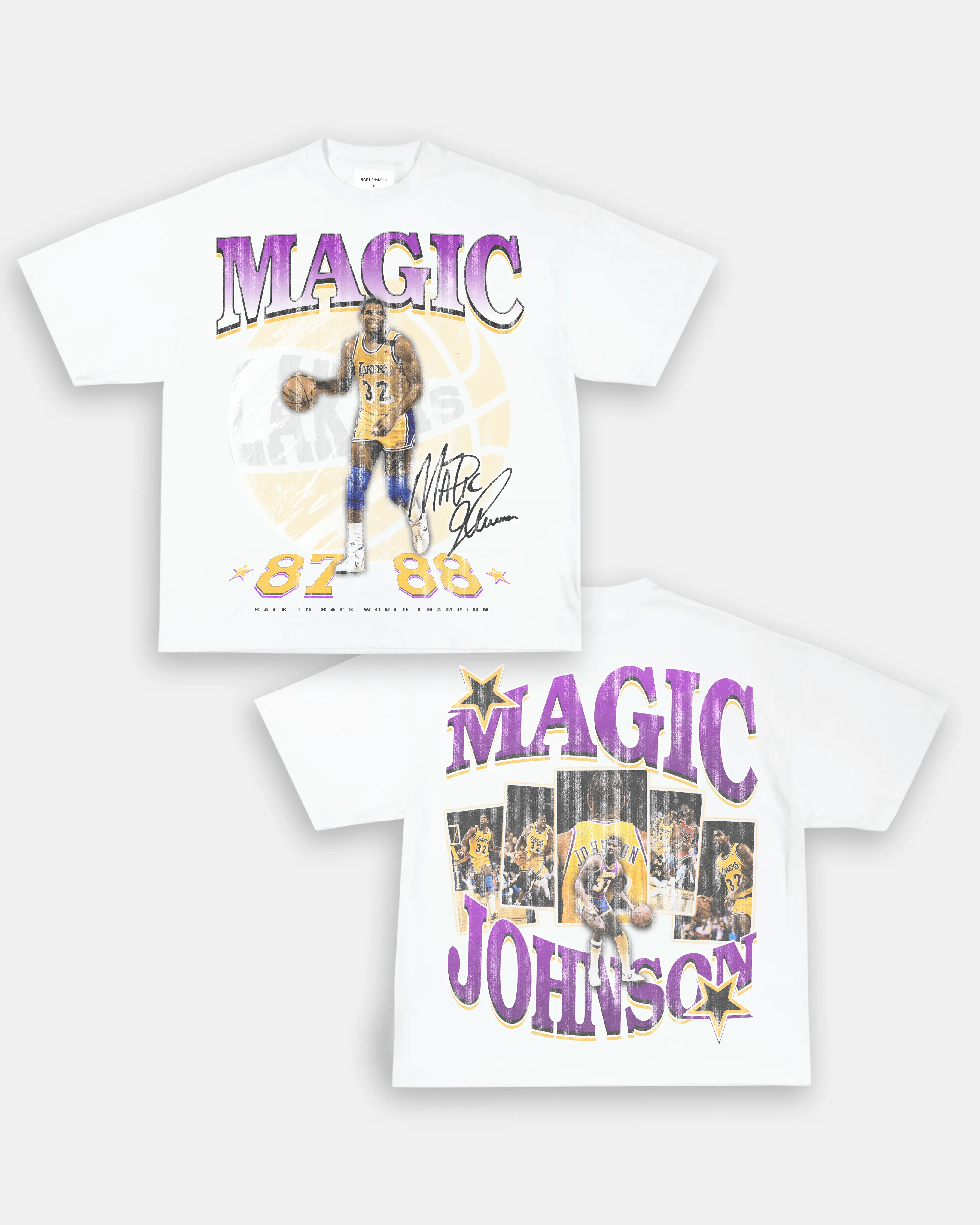 MAGIC JOHNSON TEE - [DS]