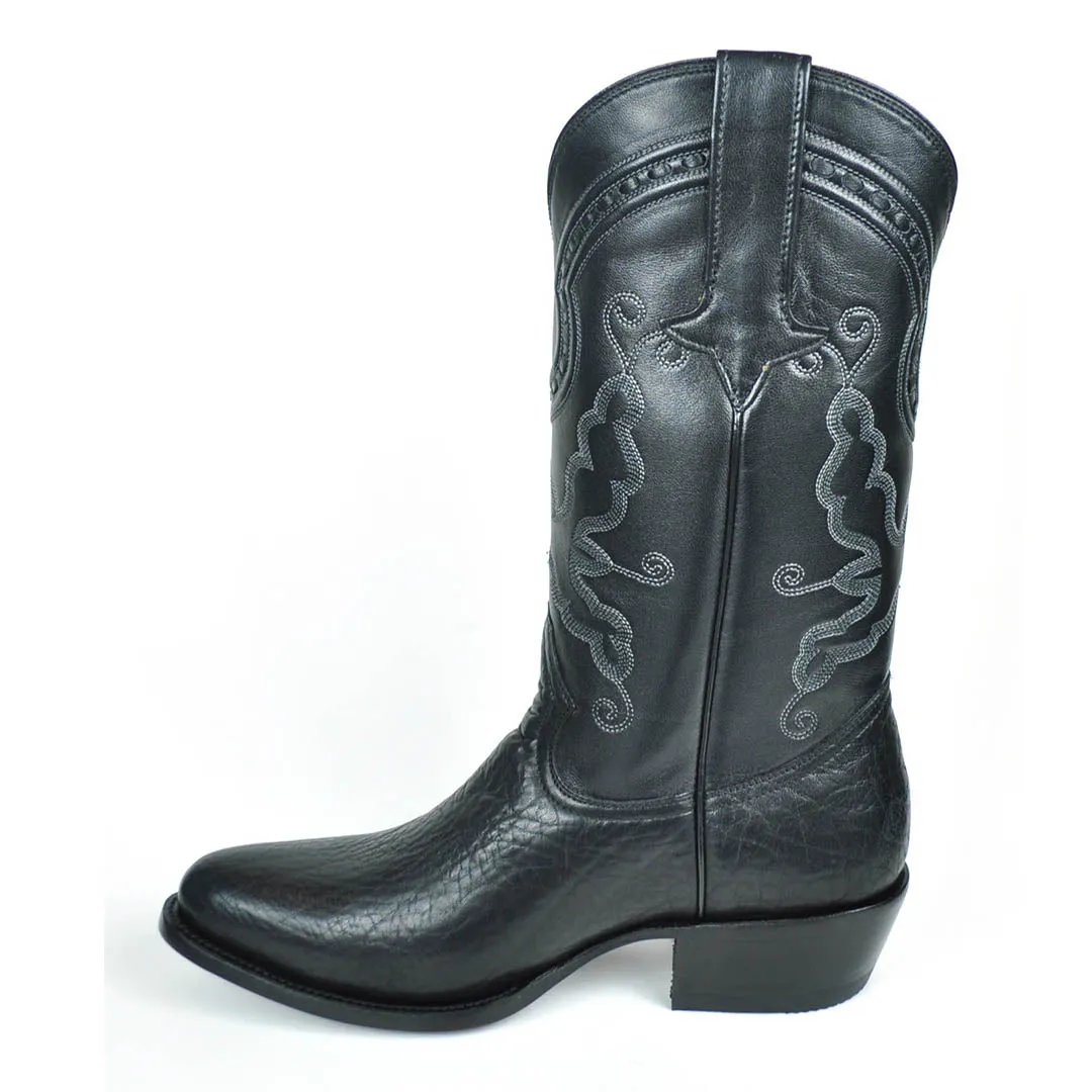 Marcos Bullhide Classic Western Boot - Black