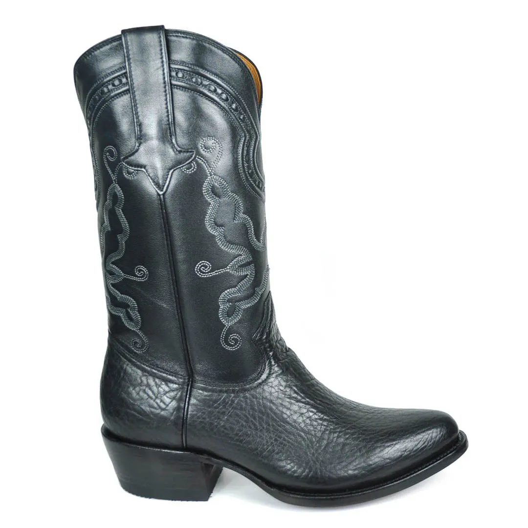 Marcos Bullhide Classic Western Boot - Black
