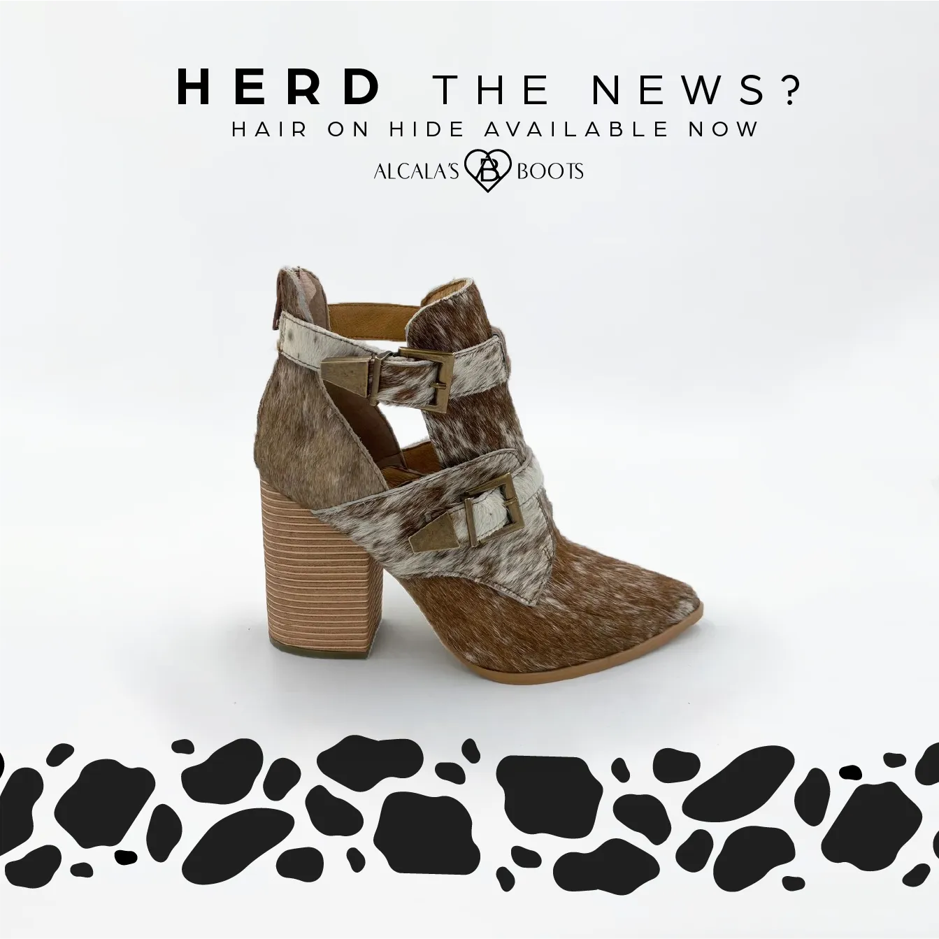 MATT Cowhair Boot