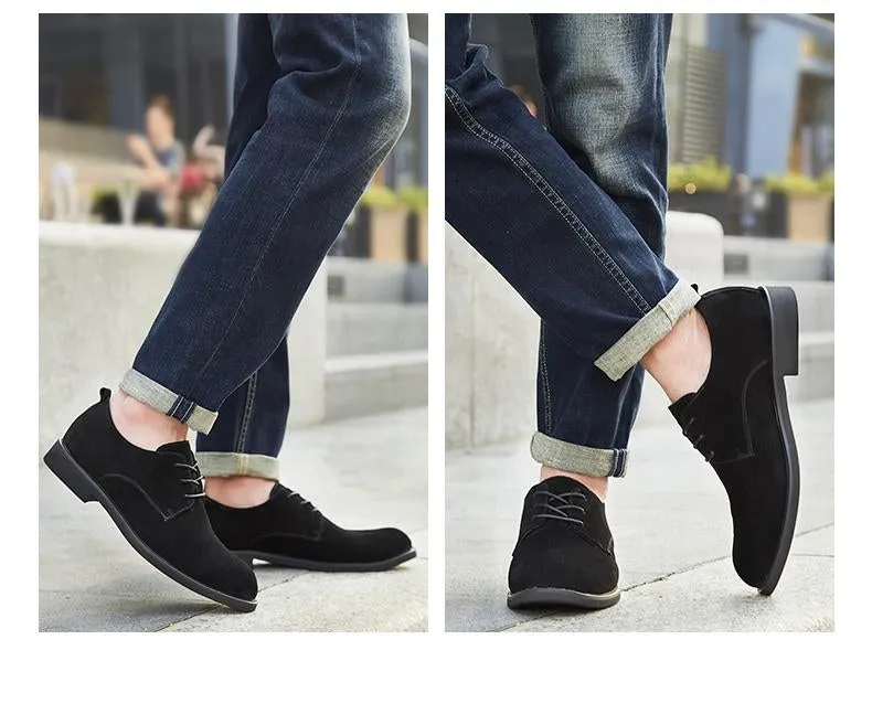 Men British Style Breathable Formal Leisure Flats Shoes