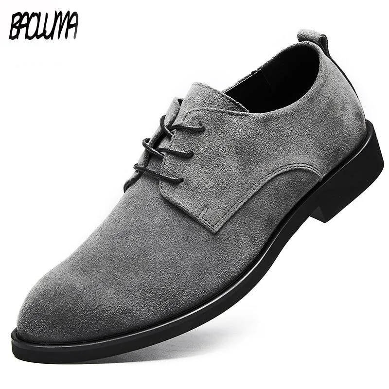 Men British Style Breathable Formal Leisure Flats Shoes