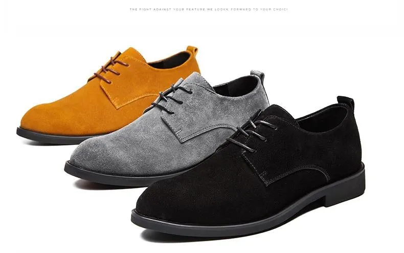 Men British Style Breathable Formal Leisure Flats Shoes