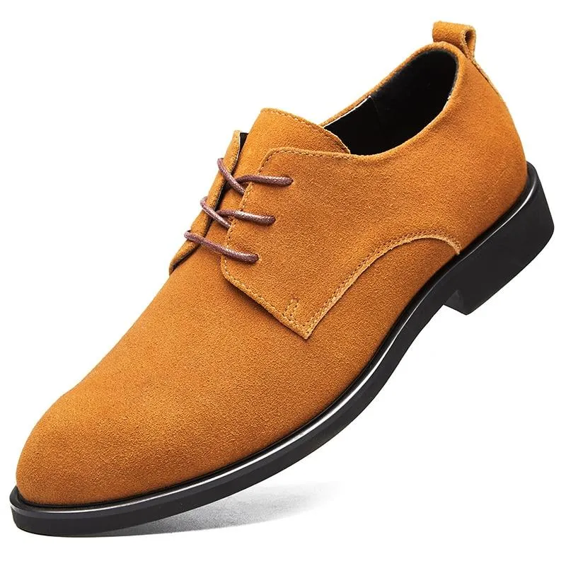 Men British Style Breathable Formal Leisure Flats Shoes