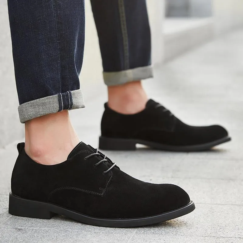 Men British Style Breathable Formal Leisure Flats Shoes