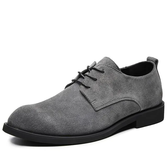 Men British Style Breathable Formal Leisure Flats Shoes