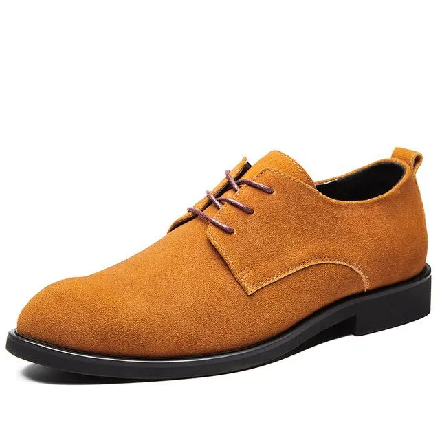 Men British Style Breathable Formal Leisure Flats Shoes
