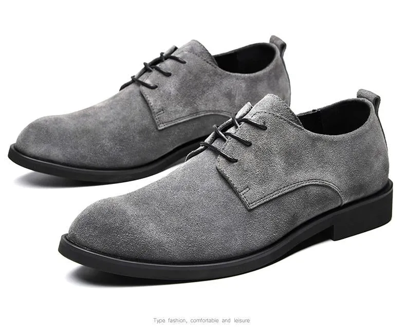 Men British Style Breathable Formal Leisure Flats Shoes