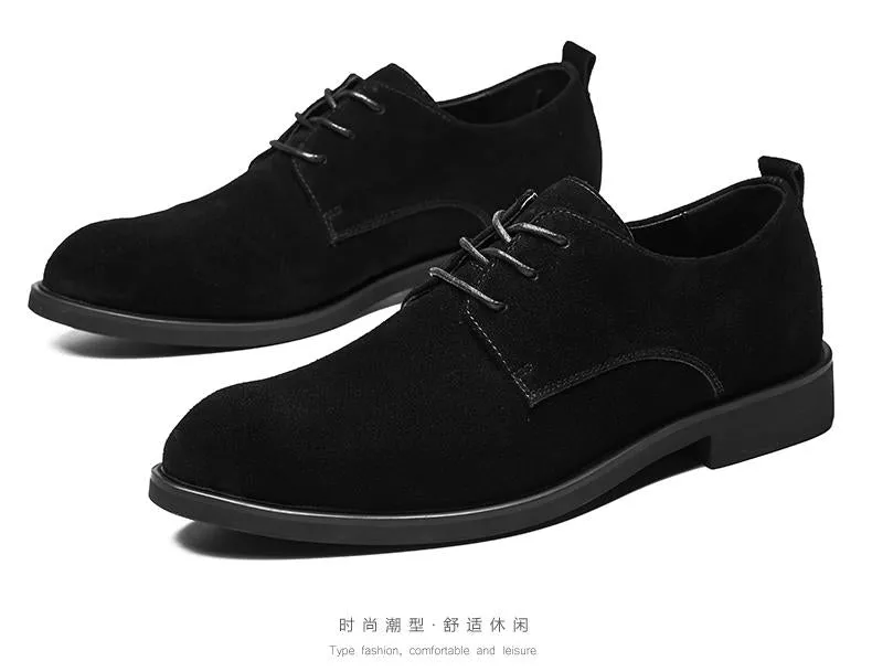 Men British Style Breathable Formal Leisure Flats Shoes