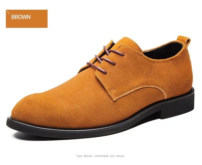 Men British Style Breathable Formal Leisure Flats Shoes