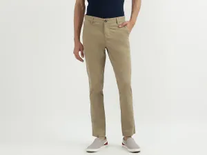 Men Solid Slim Fit Trouser