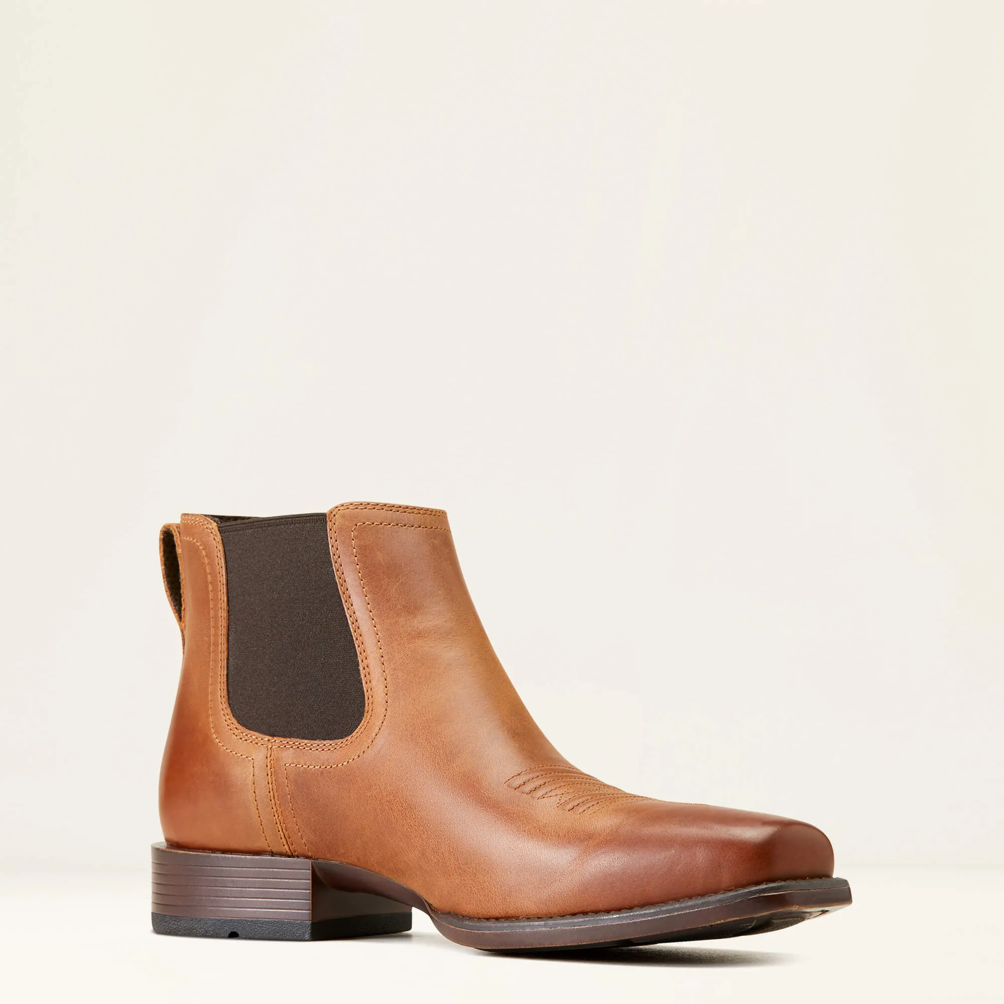 MEN'S 10046986 Booker Ultra Square Toe Western Boot ALMOND ROCA