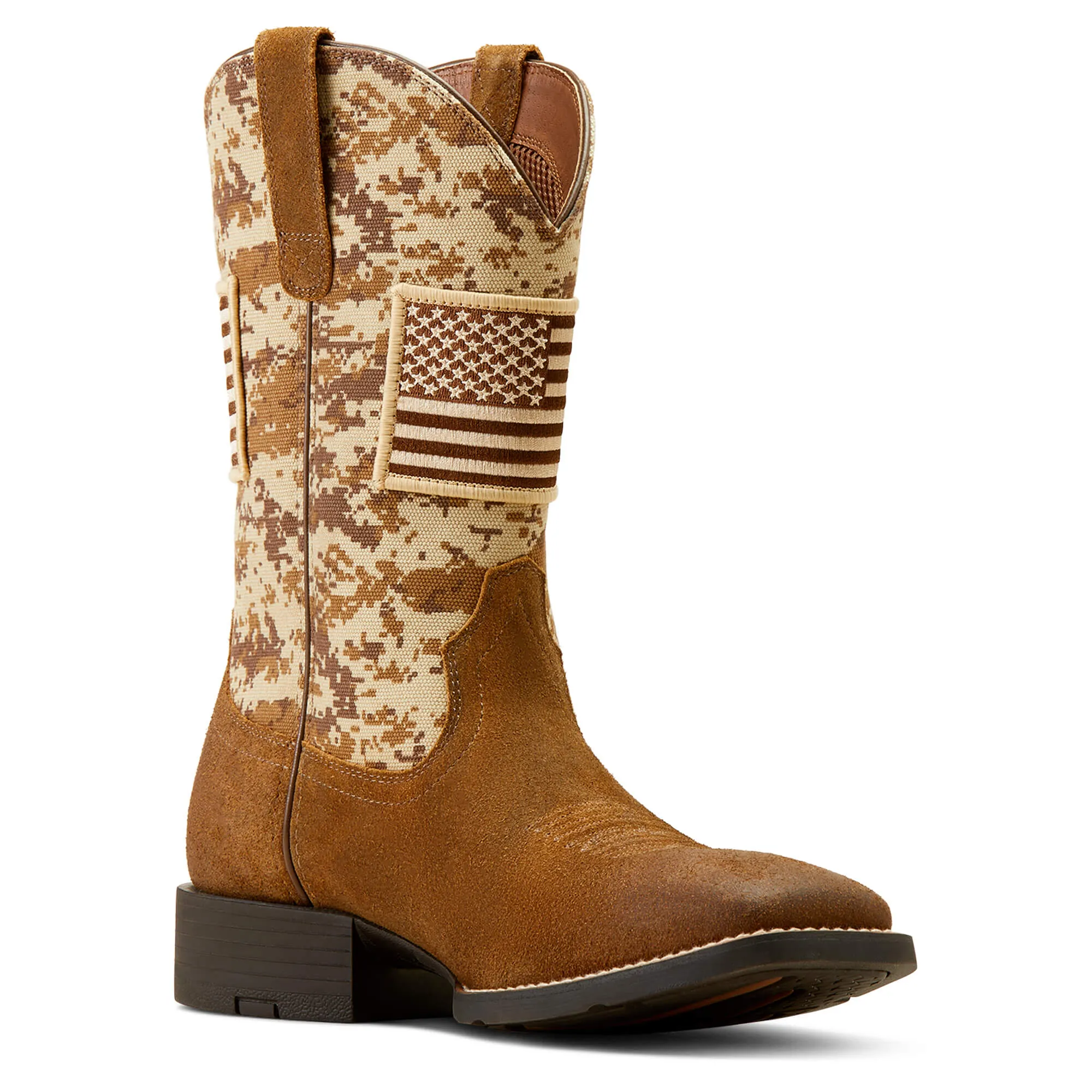 Men's ﻿Ariat Sport Patriot Wide Square Toe Boots