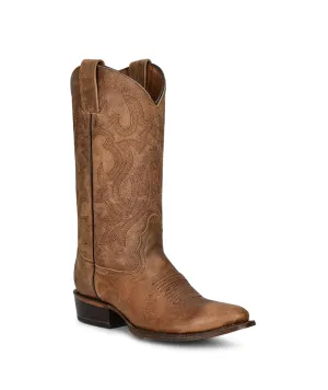 Men's Circle G by Corral Tan Embroidery Round Toe Boots L5888