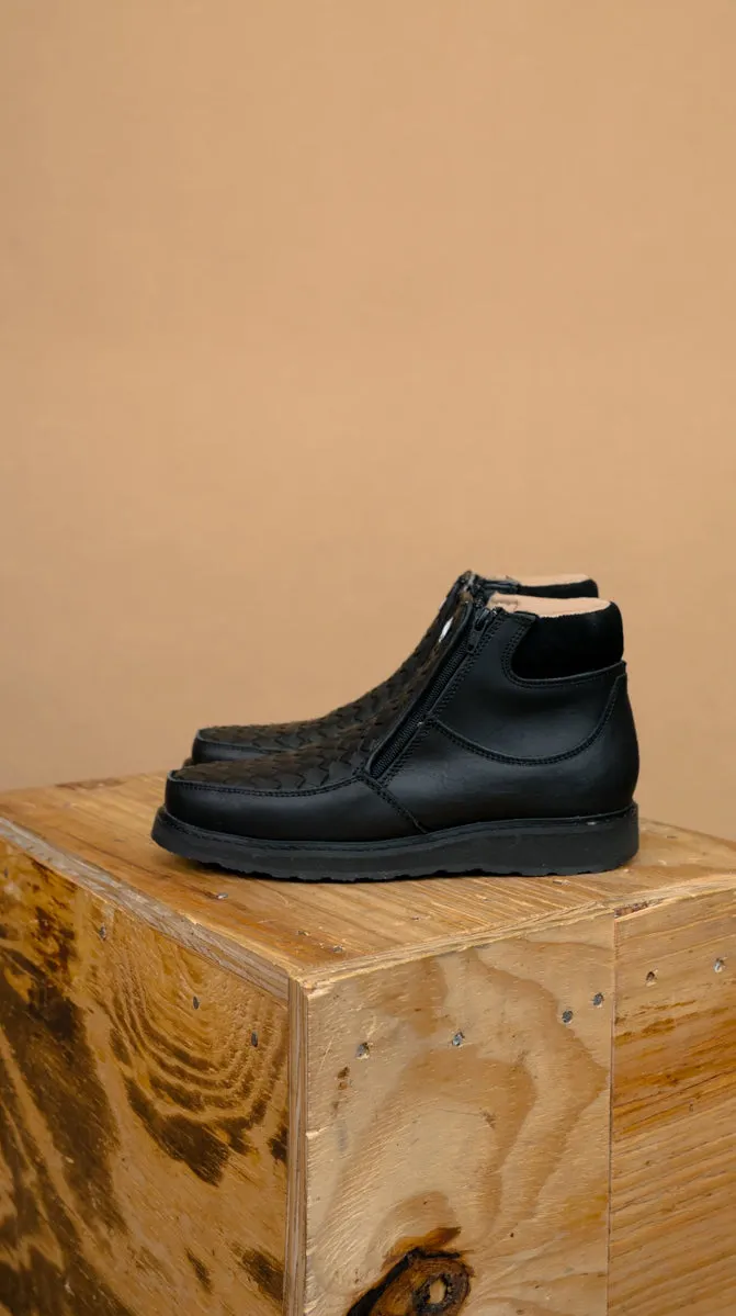Men’s Rock’Em Black Botines Artesanales DD Serbia