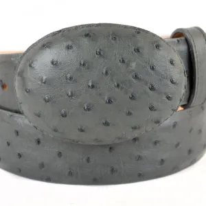 Men's Wild West Ostrich Skin Cowboy Belt 2C110309
