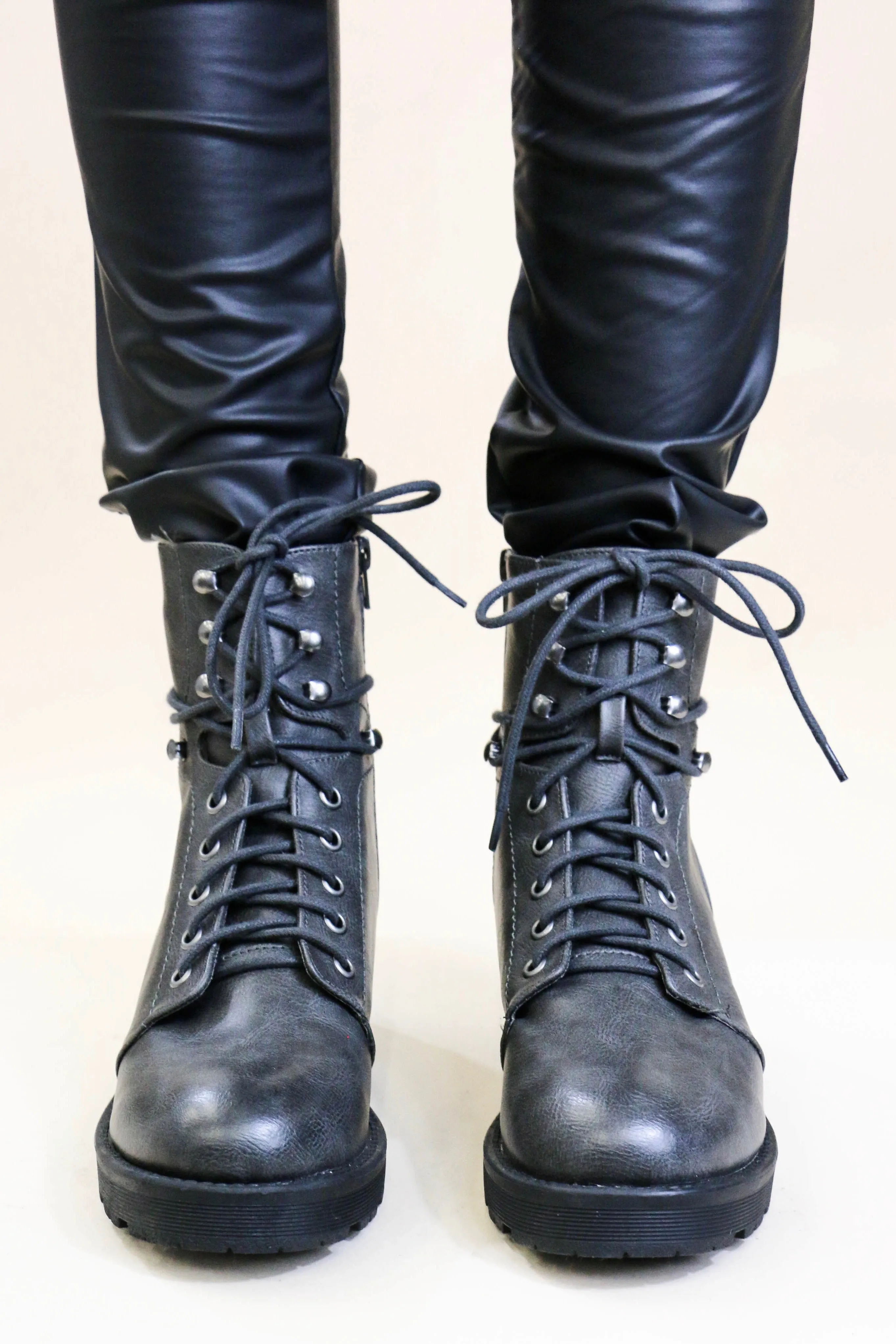 MIA Indigo Combat Boots