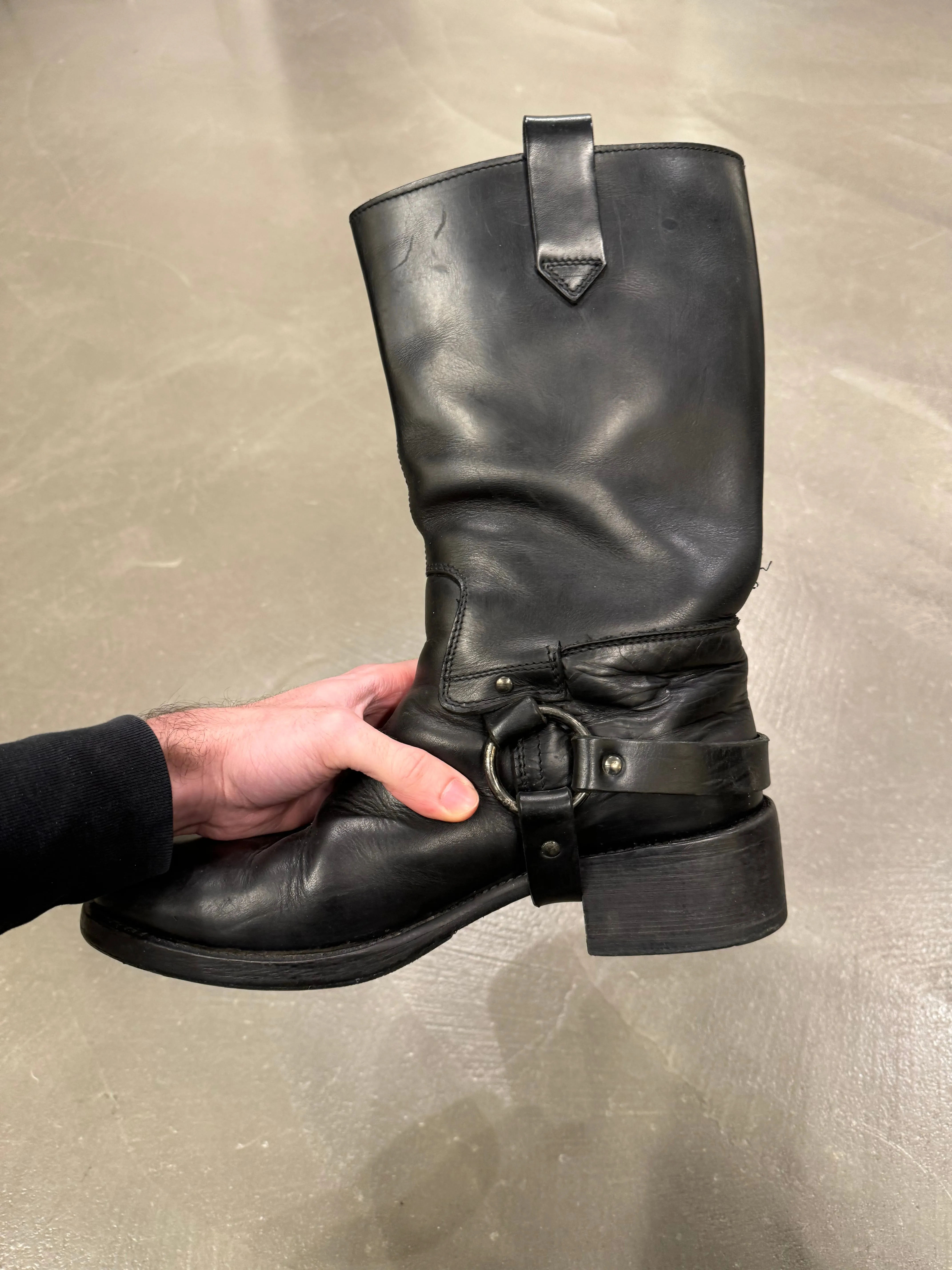 Miu Miu western leather boots