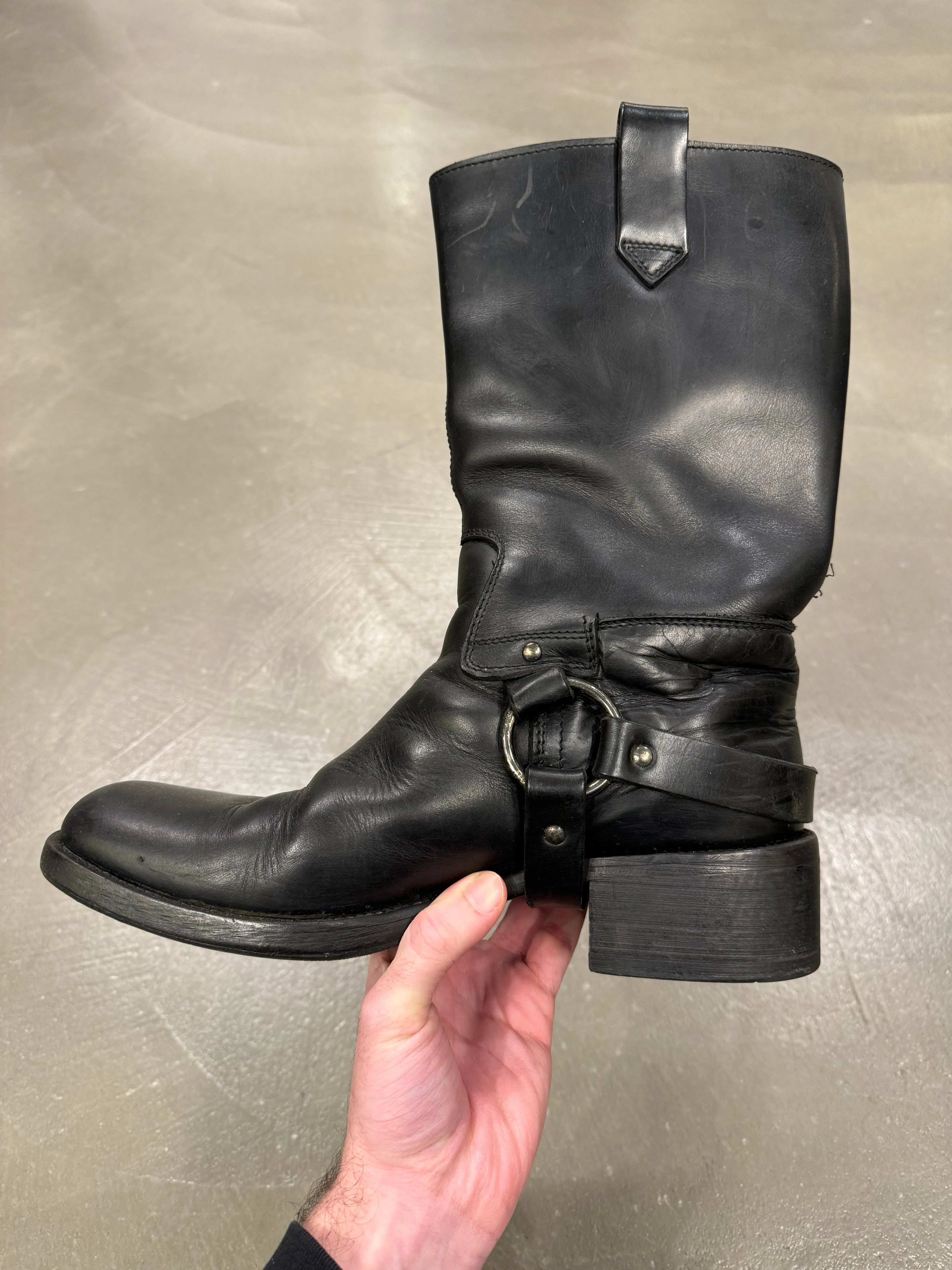Miu Miu western leather boots