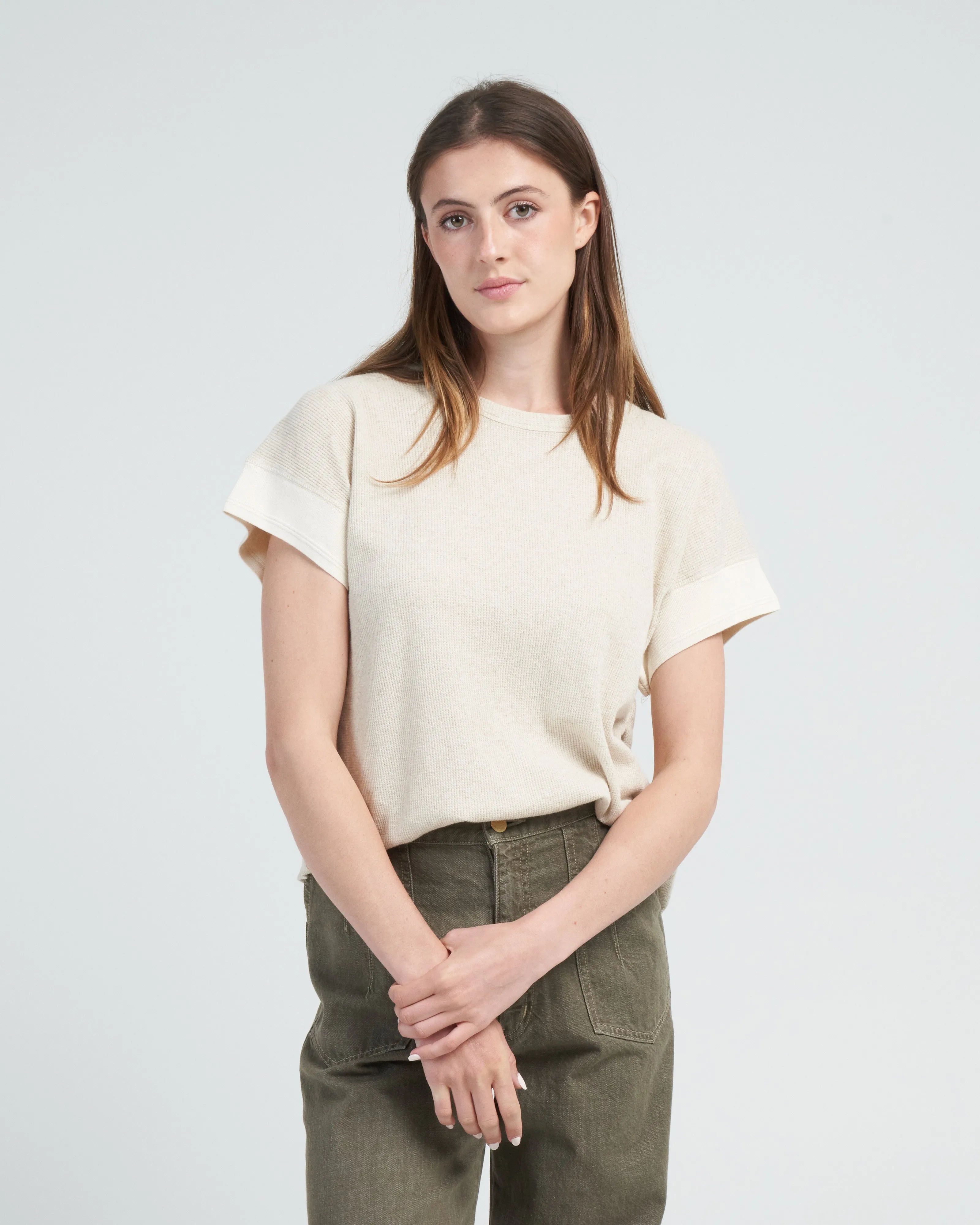 muscle tee - greige