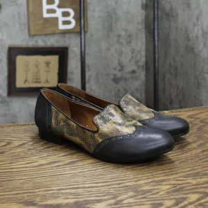 Naturalizer Womens N5 Comfort Pull On Flats 1673d5c270ff1a Black Multi 6.5M