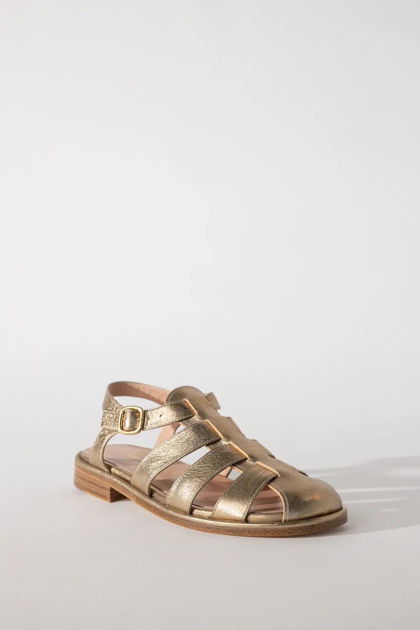 Neptune Sandal in Gold