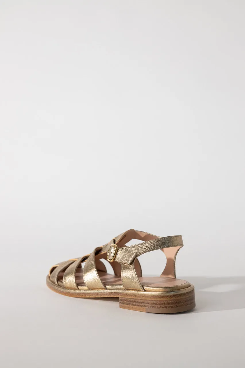 Neptune Sandal in Gold