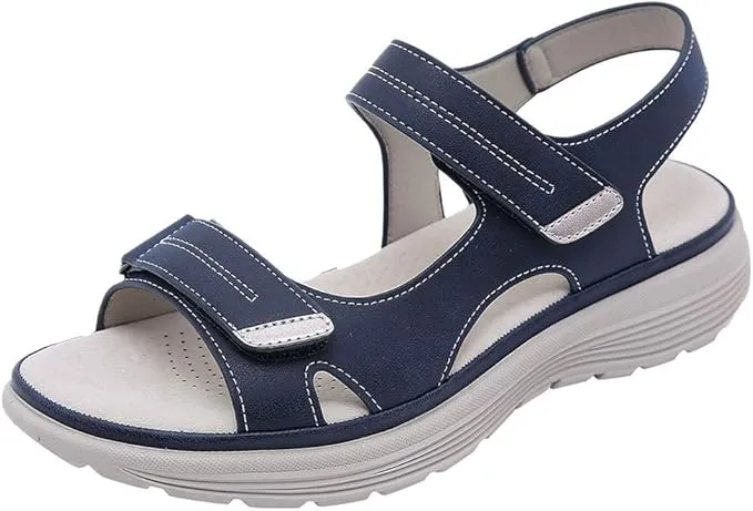 NEW Retails $140 Pro Step - Orthopedic Sandals, Blue, Sz 9.5