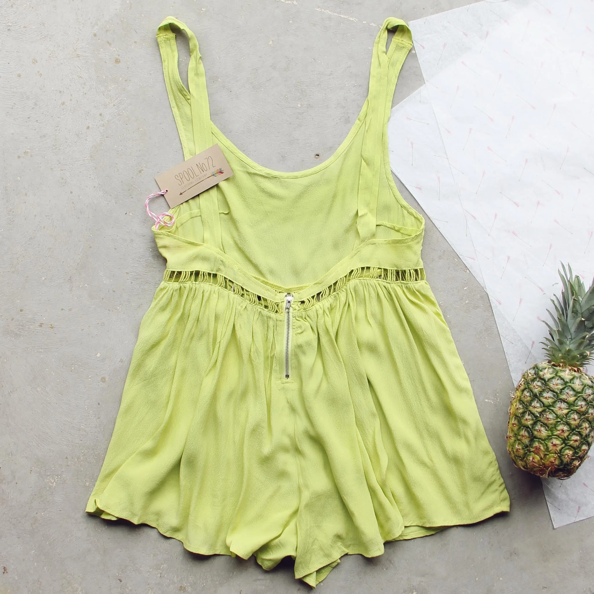 Pineapple Flower Romper