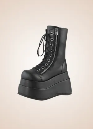Platform Lace-up Boots